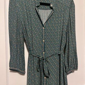 Max Studio Green Maxi Dress, Medium